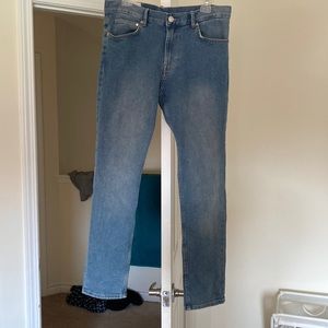 H&M Light blue slim denim jeans